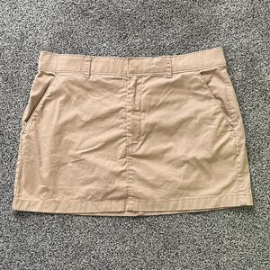 Abercrombie & Fitch Tan Mini Skirt